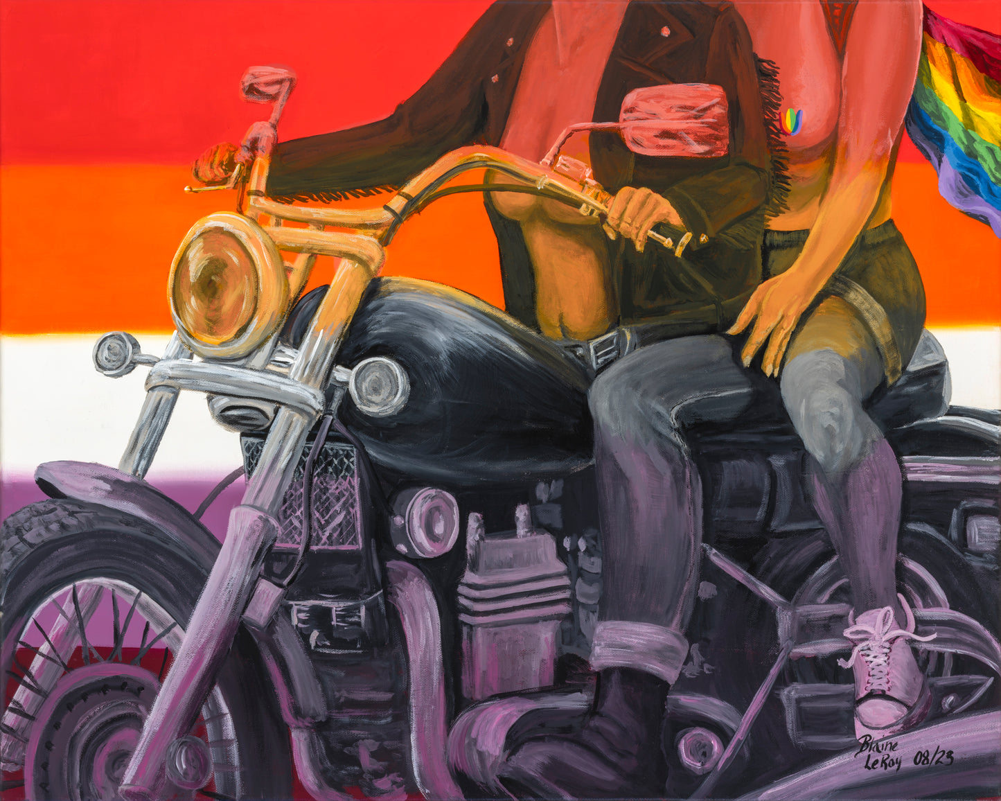 Dykes on Bikes print options