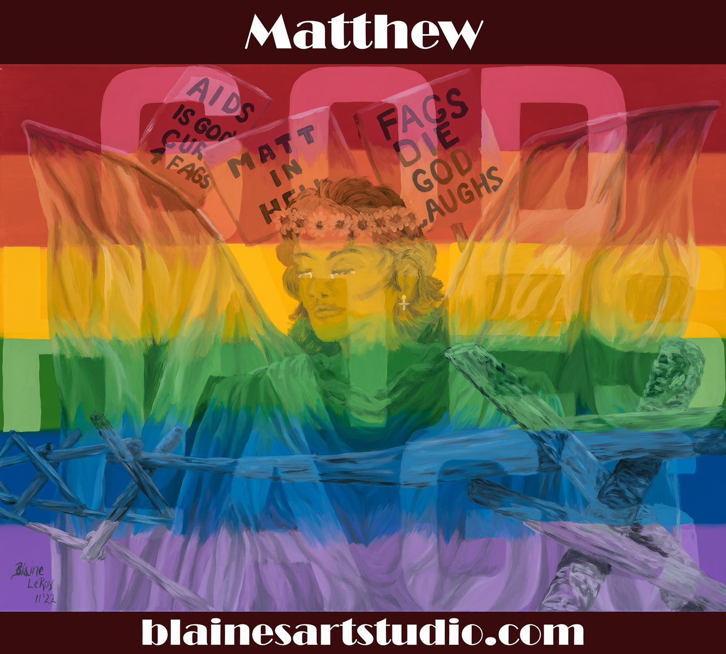 Shower Curtain - Pride Flag Series